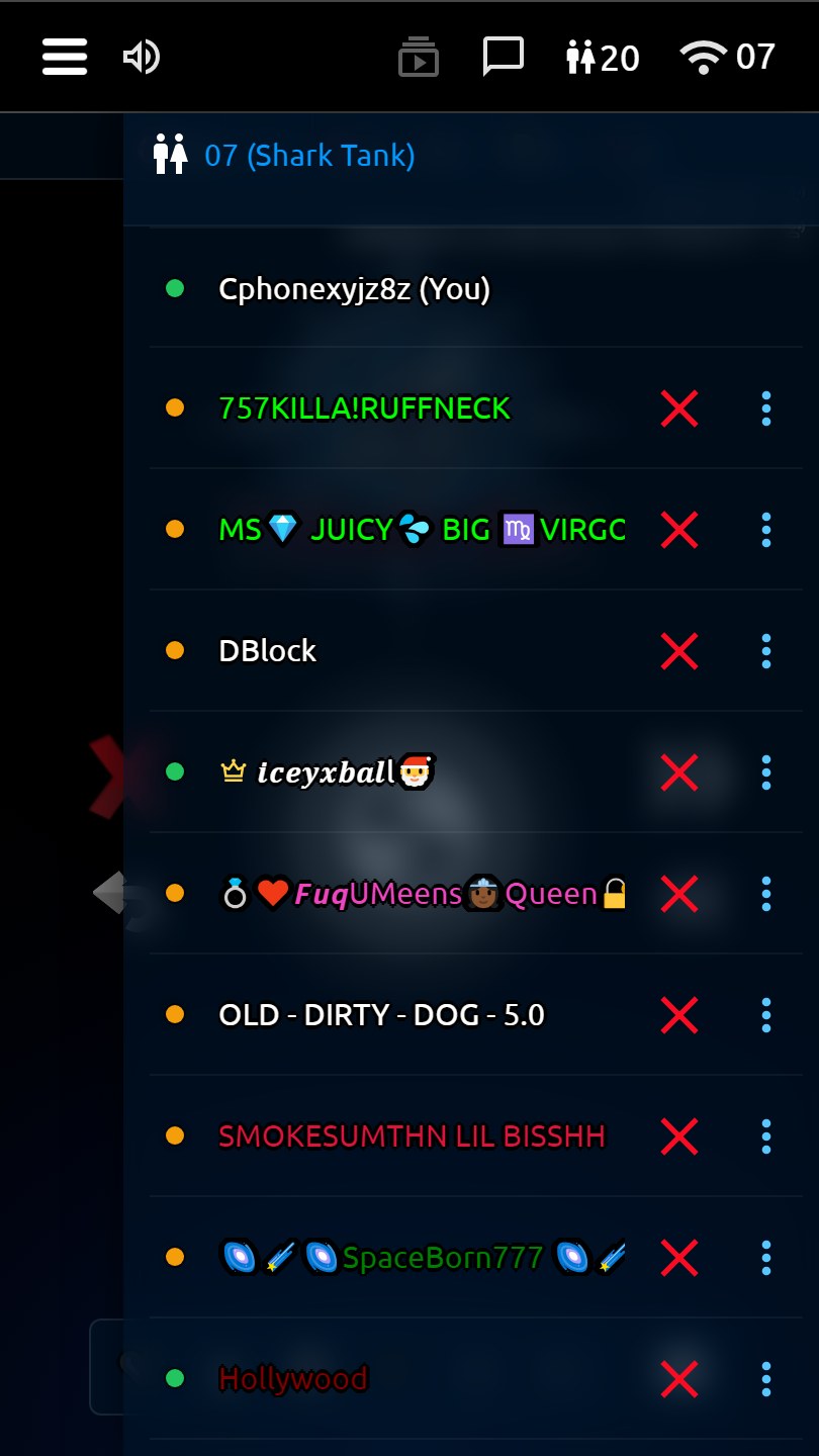 User list